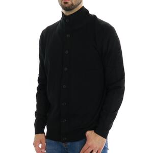 CARDIGAN BASIC NERO